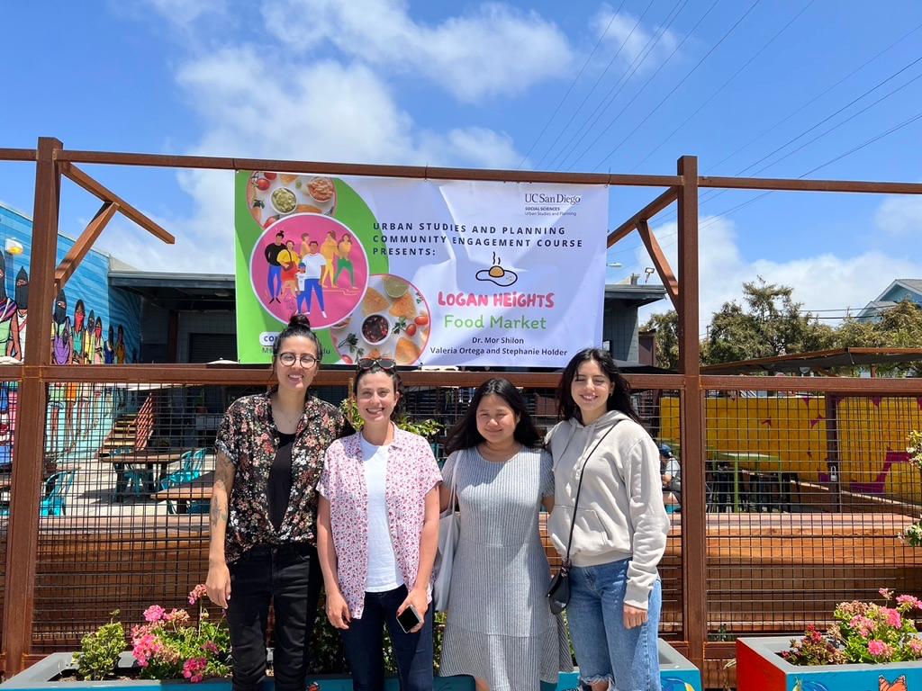 food market created by students and Logan Heights community members